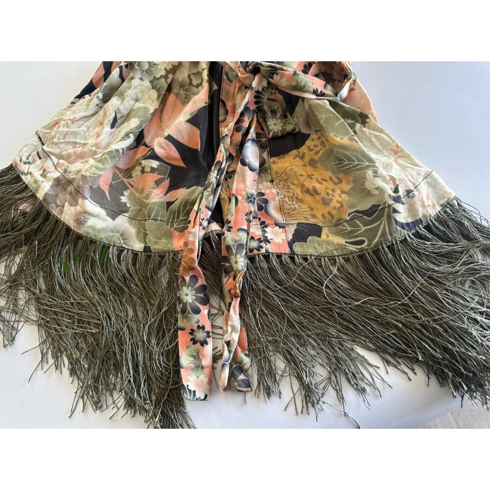 Free People Spell & the Gypsy Collective Small Willow Tassell Dress Fringe Boho - Picture 8 of 10